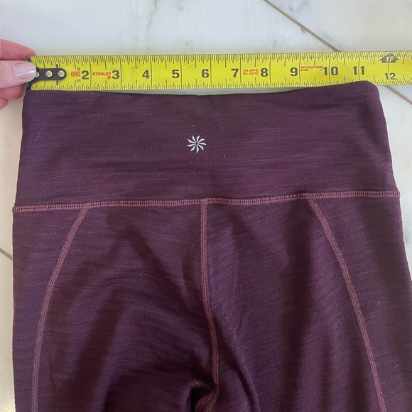 Athleta leggings, XS, crop & ankle length, patterned & solid, two for one price - Picture 10 of 15